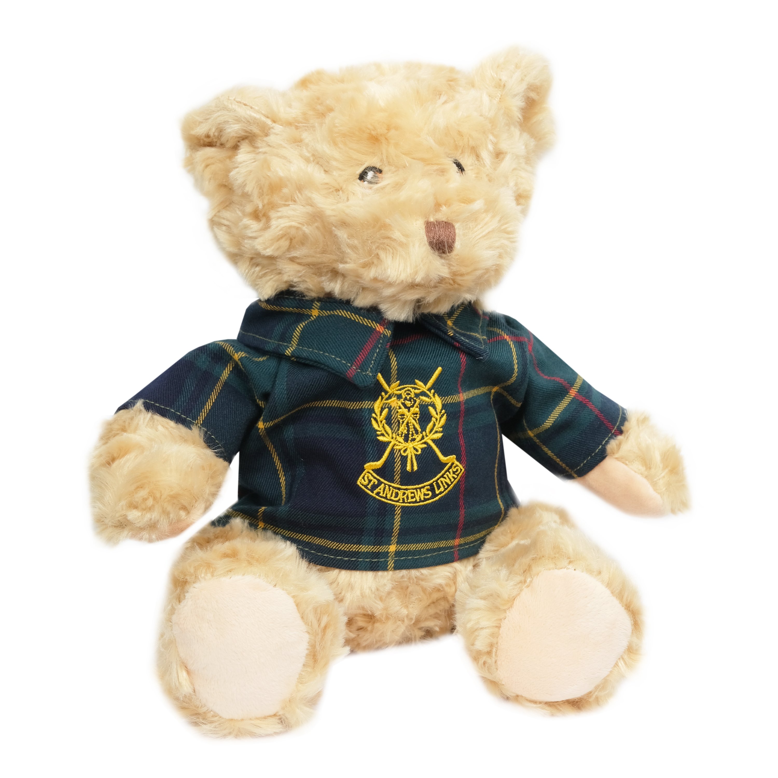 St Andrews Links Tartan Shirt Teddy Bear