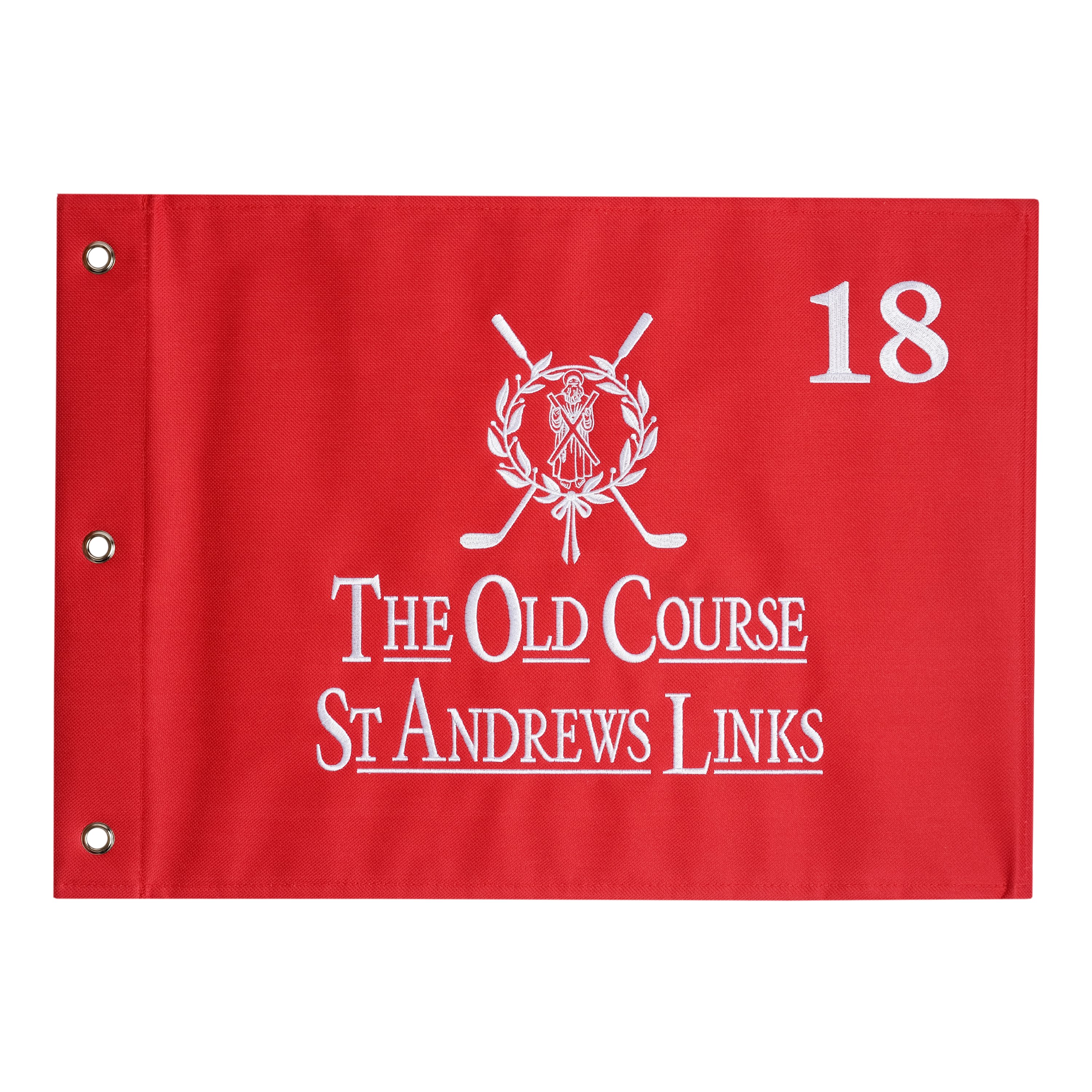 Exclusive Red Old Course Pin Flag